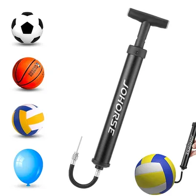 Portable Ball Hand Pump Compact Soccer Football Pump Inflator for Outdoor Football Volleyball