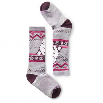Smartwool - Kid's Wintersport Full Cushion Bear Pattern OTC - Multifunktionssocken Unisex S | EU 26-28 grau Image