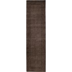 Teppich HEINE HOME Gr. 4, braun, B:140cm H:20mm L:200cm, Wolle, Teppiche