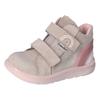 Lauflernschuh PEPINO BY RICOSTA "WMS: normal", Kinder, Gr. 24, beige (natur, rosa), Leder, Synthetik, Textil, sportlich, Schuhe, Winterstiefel, Babyschuh, Klettschuh mit Sympatex Membrane