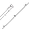 Silberarmband ONE ELEMENT "Armband aus 925 Silber 19 cm", silber, Armbänder, Damen, 19, Silber 925 (Sterlingsilber), Damen Silber Schmuck Rundankerkette