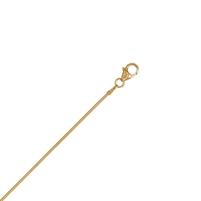 Goldkette ONE ELEMENT "Halskette aus 333 Gelbgold Ø 1 mm" Gr. 50, gold, Halsketten, Damen, 50, Gelbgold 333, Damen Gold 