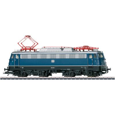 Elektrolokomotive MÄRKLIN "Märklin Baureihe 110 - 39125" Modelleisenbahn-Fahrzeuge blau Kinder Made in Europe