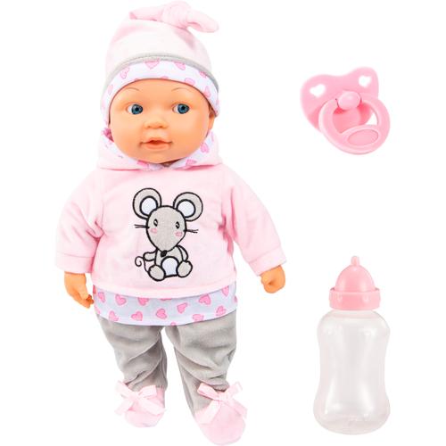 Babypuppe BAYER ""Lisa Magic Eyes, 38 cm"" Puppen rosa Kinder