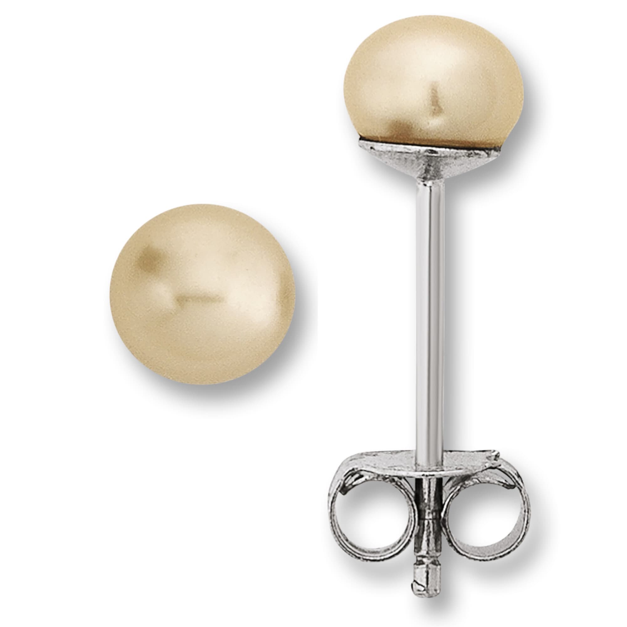 Paar Ohrhänger ONE ELEMENT "Ohrringe Ohrstecker aus 925 Silber", silber, Ohrringe, Damen, Damen, Perlen Silber 925 (Sterlingsilber), Perlen, Silber 925 (Sterlingsilber), Zartes Emblem – unaufdringlich und dennoch ausdrucksstark