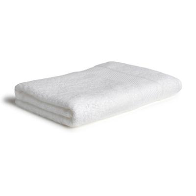 Duschtuch MÖVE "Pure Luxury", weiß (snow), B:80cm L:150cm, Walkfrottier, Handtücher (Packung)