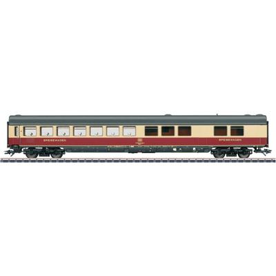 Personenwagen MÄRKLIN "Märklin Speisewagen WRmh 132 - 43872" Modelleisenbahn-Fahrzeuge rot (rot/beige) Kinder Made in Europe