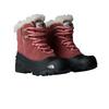 Winterstiefel THE NORTH FACE "Y CHILKAT V LACE WP", Damen, Gr. 32, braun (canyon dust), Leder, sportlich, Schuhe, Snowboots, Winterboots, Winterschuhe, wasserdicht