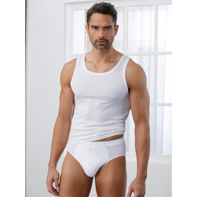 Slip SCHIESSER, Herren, Gr. 5, weiß, 95% Baumwolle, 5% Elasthan, Unterhosen Image