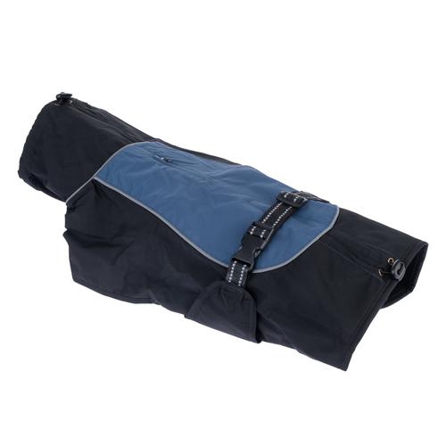 TIAKI Softshell Hundemantel Steel - Rückenlänge: ca.40cm Hunde