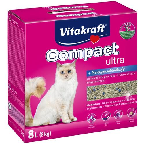 Katzenstreu Compact ultra Plus - 8 kg - Vitakraft