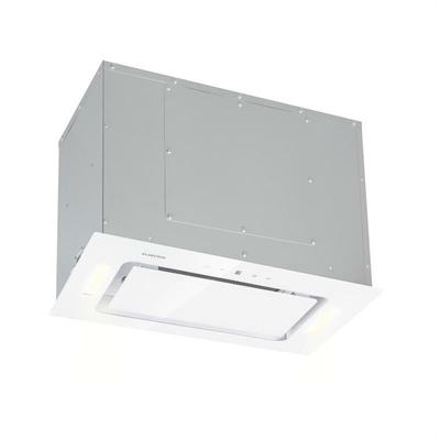 Klarstein - Hektor Dunstabzugshaube Einbau 52cm Abluft: 530 m³/h led Touch Glas weiß
