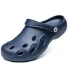 Sommer Gummi Sandalen Männer Clogs Garten Schuhe Für Breiten Fuß Barfuß Schuhe Zuecos Hombre Cholas Mann Strand Schuhe Große Größe 48 49