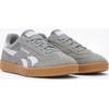Sneaker REEBOK CLASSIC "REEBOK SMASH EDGE", Gr. 45, grau (grau3, weiß, gum1), Leder, Synthetik, sportlich, Schuhe