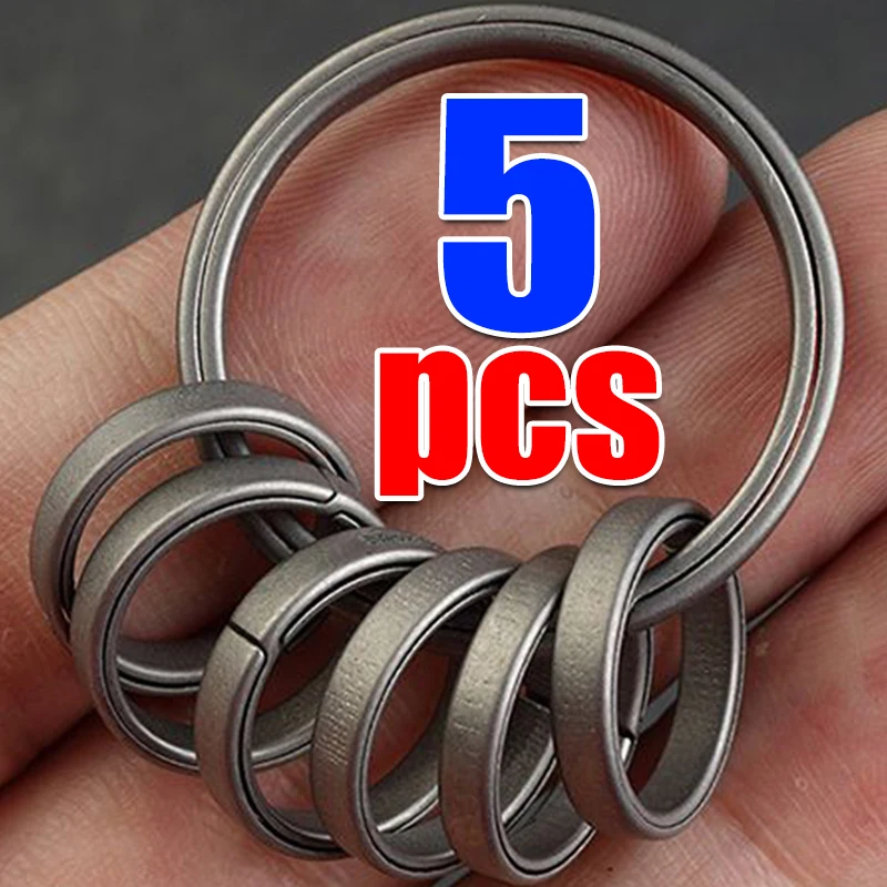 Titanlegierung Schlüsselanhänger Schlüsselanhänger Schnalle Anhänger Superleichter Mann Auto Schlüsselanhänger für männliche Kreativität Geschenk Schlüsselanhänger Handwerk Schlüsselanhänger Image