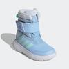 Winterstiefel ADIDAS SPORTSWEAR "WINTERPLAY KIDS STIEFEL", Kinder, Gr. 35, blau (glow blau, blau spark metallic, clear mint), Textil, Synthetik, sportlich, Schuhe, Snowboots, Winterboots, Winterschuhe