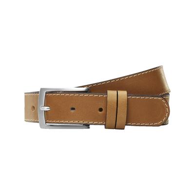 Ledergürtel BABISTA "Ledergürtel MILANVERRO", Damen, Gr. 110, braun (cognac), Obermaterial: 100% Rindsleder Leather cow., unifarben, casual, Gürtel Image
