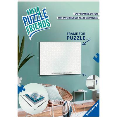 Puzzle RAVENSBURGER "Puzzle-Rahmen 500 Teile" Puzzles weiß Kinder Made in Europe, FSC - schützt Wald weltweit