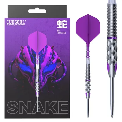 Cuesoul Chinese Zodiac 20//24g Stahls pitze Wolfram Dart Set mit integriertem Rost T19 Flug Image