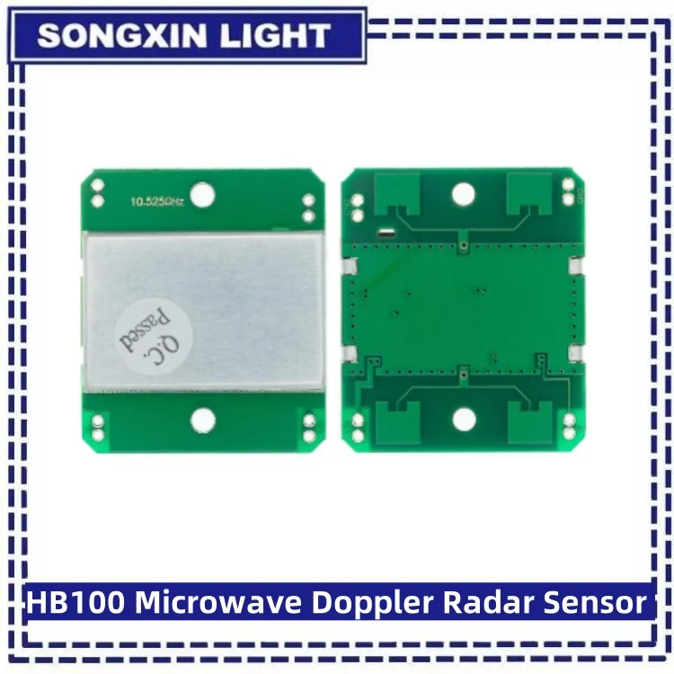 Hb100 Mikrowellen-Doppler-Radars ensor 10,525 GHz 24g Induktion schalter modul für den menschlichen Körper für den drahtlosen Arduino-Bewegungs melder rcwl- Image