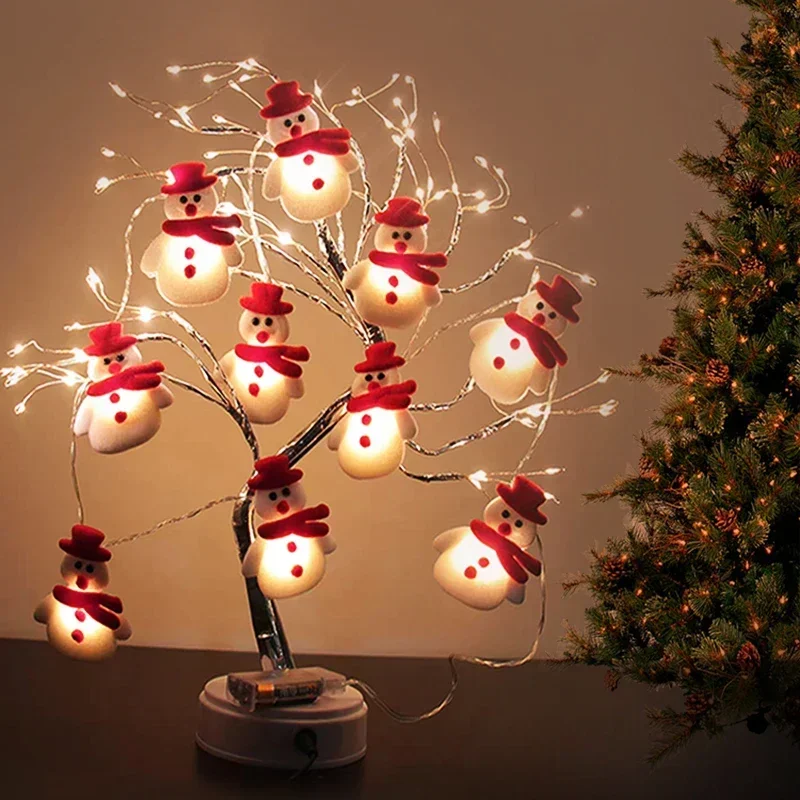 1,65 m/3 m LED Weihnachten Schneemann Lichterketten Weihnachtsbaum Dekoration Plüsch Schneemann Lampe Innen Wohnzimmer Party string Lampen