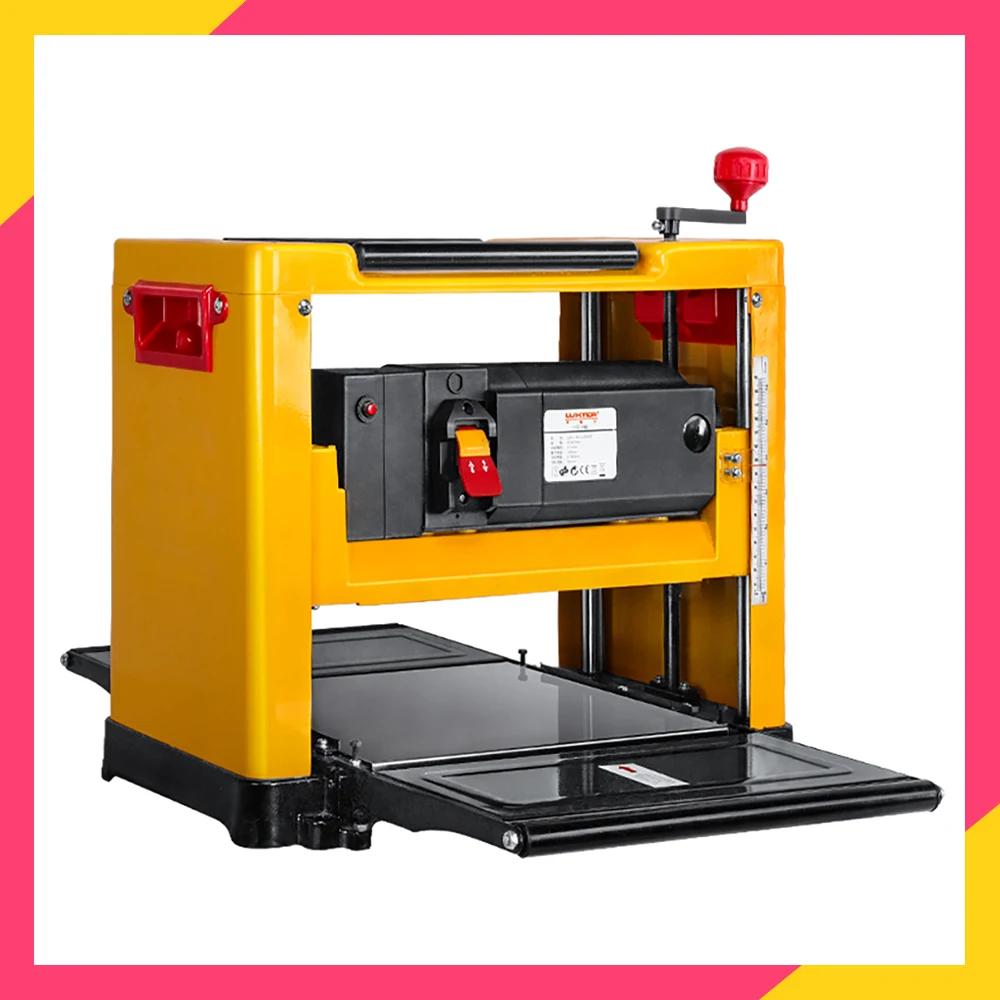 2 Kw 13 Zoll Holzbearbeitung Presse Hobel Tragbare Elektrische Hobeln Maschine Desktop Hobel Blatt Oberfläche Hobel Image