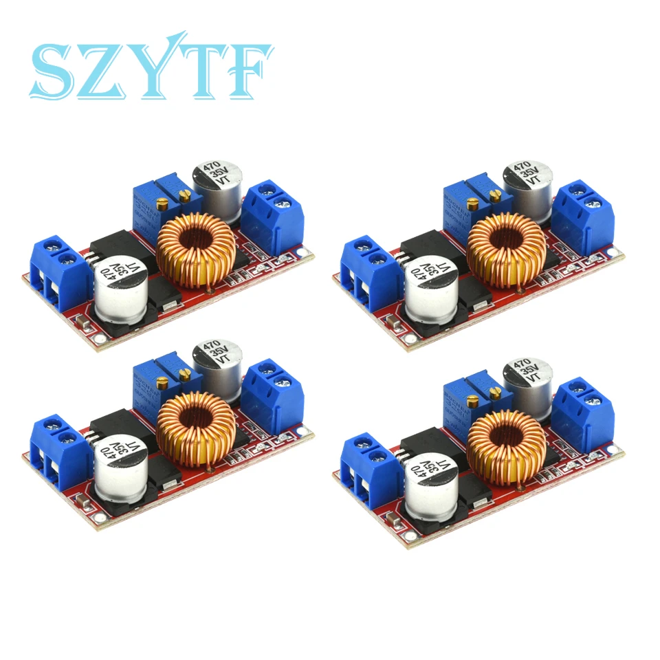 1/4pcs xl4015 5a DC/DC-Stromrichter 8-34V bis 1,25-32V cc cv LED-Treiber Step Down Charging Board Lithium-Lade modul Image