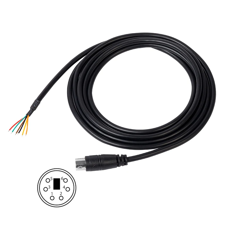 CT-39A Paket-Schnittstellenkabel, 6-poliges Mini-Din-Breakout-Kabel für Yaesu FT-450D FT-8800R FT-991 FT-817 FT-897D FT-7900R FT-7800R Image