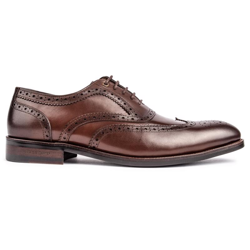 Simon Carter Schleiereule Brogue-Schuhe