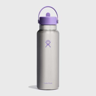 Hydro Flask 40oz Wide Flex Straw Cap Bottle Water Bottles and Drinkware Stainless Violet Limited Edition