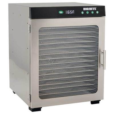 LEM Products BigBite Satinless Steel 16-Tray Dehydrator - 1200 Watts - Silver