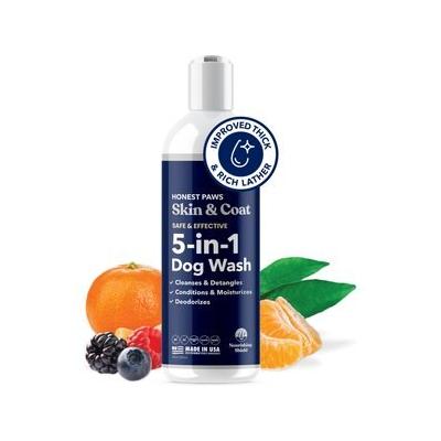 Honest Paws Skin & Coat 5-in-1 Oatmeal & Lavender Dog Shampoo & Conditioner, 8-fl oz bottle
