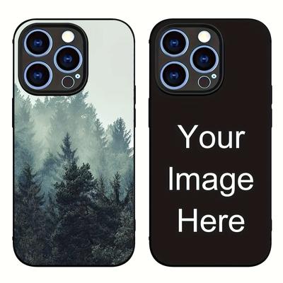 TEMU Personalized For Pro Proof Shockproof Soft Protective Tpu Design Your Own Personalized Picture Black