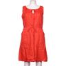 Adagio Italia Damen Kleid, Gr. 42, rot, Leinen