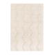 Tapis shaggy ultra doux et facile à entretenir beige 120 x 170