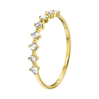 Lucardi Ringe 585 Gold - goldfarbig 57mm Damen Image