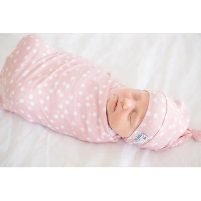 Copper Pearl Knit Swaddle Blanket - Lucy