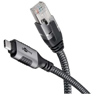 goobay USB-C auf RJ45 Adapterkabel 15 m