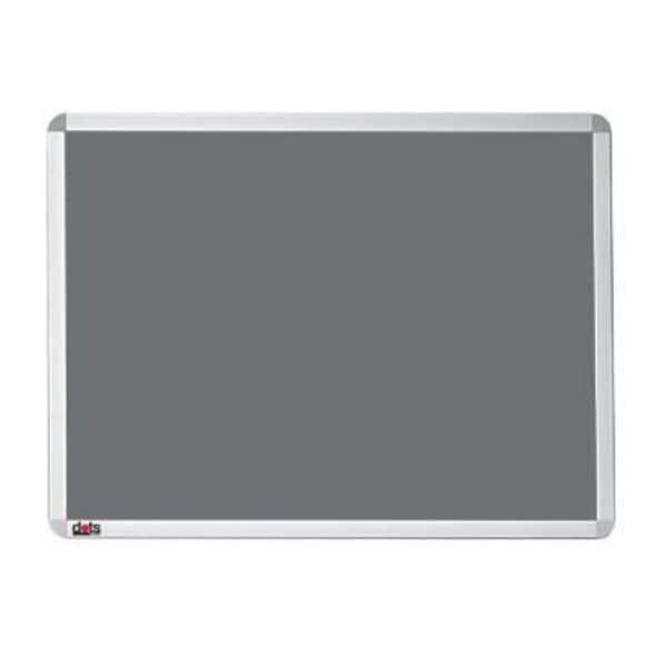 dots Textil-Pinnwand 60 x 45 cm grau Image