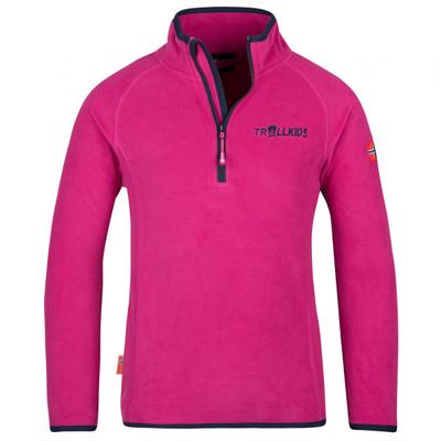 Trollkids - Kid's Nordland Half Zip - Fleecepullover Gr 116 rosa Image