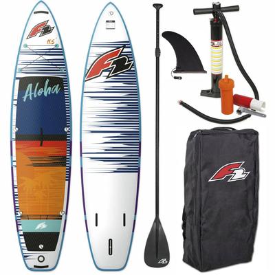 SUP-Board F2 "Aloha 11,4 red" Wassersportboards Gr. 11,4 347cm, rot