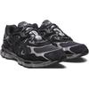 Sneaker ASICS SPORTSTYLE "GEL-NYC", Gr. 39, schwarz (schwarz, grau), Leder, Synthetik, sportlich, Schuhe