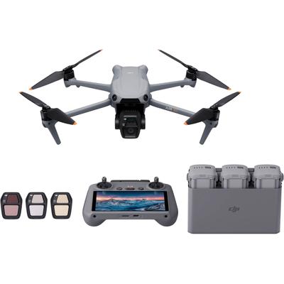 DJI Drohne "Air 3S Fly More Combo (DJI RC 2)", grau, B:32,55cm H:10,6cm T:26,61cm, Drohnen, Topseller Image