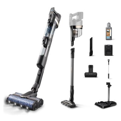 PHILIPS Nass-Trocken-Akkusauger "AquaTrio Cordless 9000 Series XW9463/11" Akkusauger 3-in-1-Reinigungslösung, mit automatischem Reinigungssystem schwarz (hochglanzschwarz)