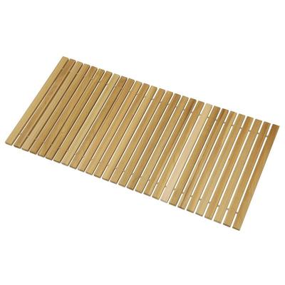 Teak Shower and Bath String Mat