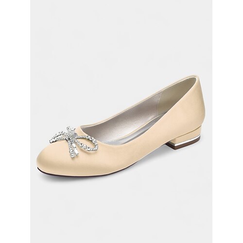 Elegante Ballerinas für die Mutter der Braut, bequeme Schuhe zum Hineinschlüpfen für Trauung und Feier, in verschiedenen Farben erhältlich. Image