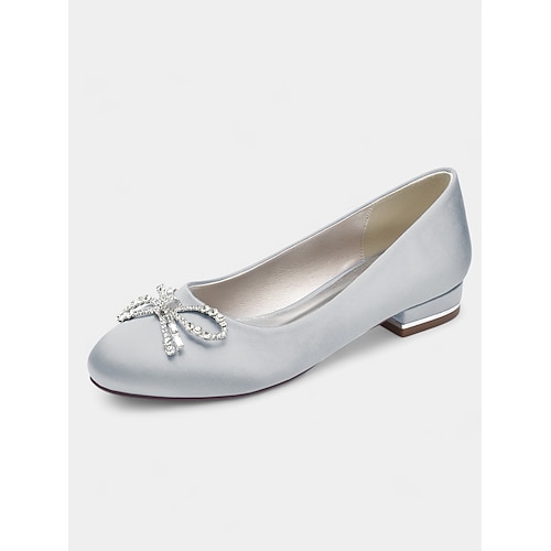 Elegante Ballerinas für die Mutter der Braut, bequeme Schuhe zum Hineinschlüpfen für Trauung und Feier, in verschiedenen Farben erhältlich. Image