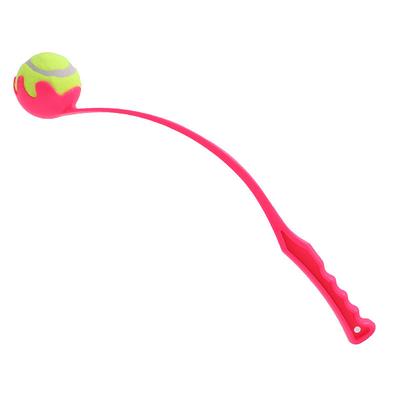 Ball Chew Toy Ball Launchers Interactive Toy with Pet Friendly Removable Pet Exercise Releasing Pressure Pet Training for Dog Indoor Outdoor Pet Play