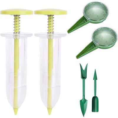 6-Pack Small Seeder Set Plastic Seed Sowing Planting Tools Garden Manual Seeder for Small Seed Gardening