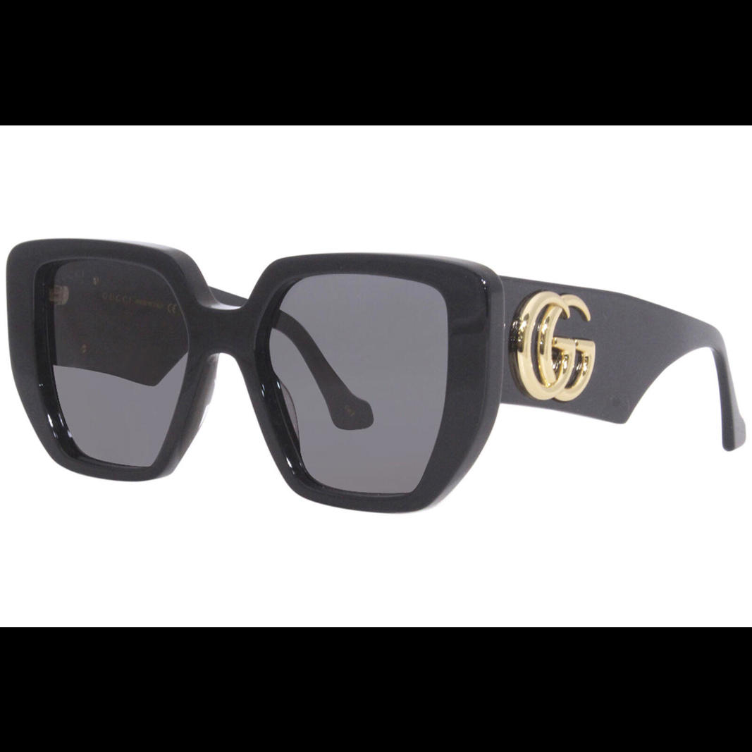 Gucci Accessories | Gucci Gg 0956s 003 54-19-145 Black Sunglasses | Color: Black/Tan | Size: Os
